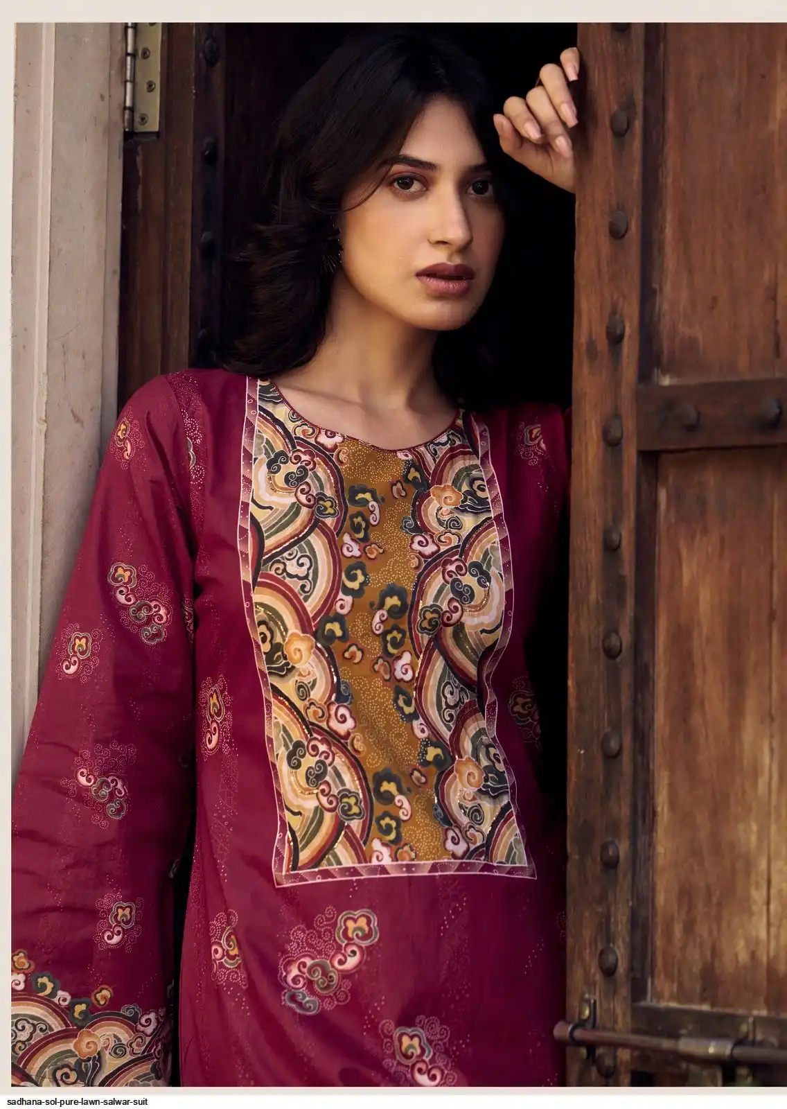 Sadhana Sol Pure Lawn vol 11 view 14
