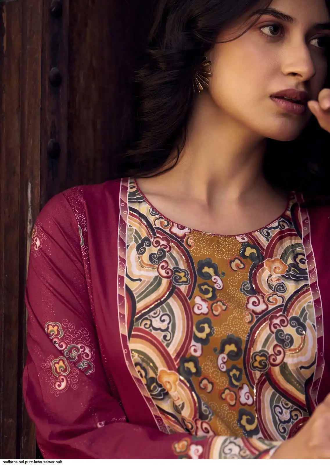 Sadhana Sol Pure Lawn vol 11 view 15