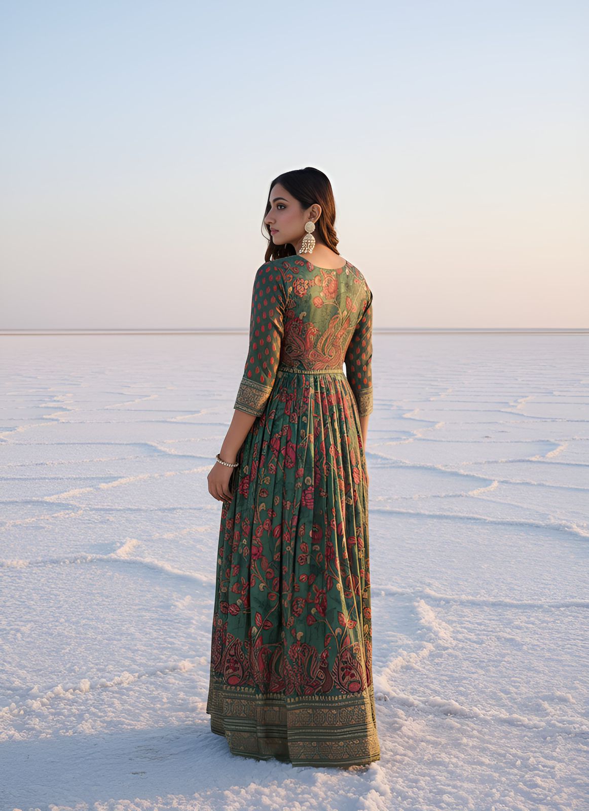 Anarkali Style Frock MR 005 view 4