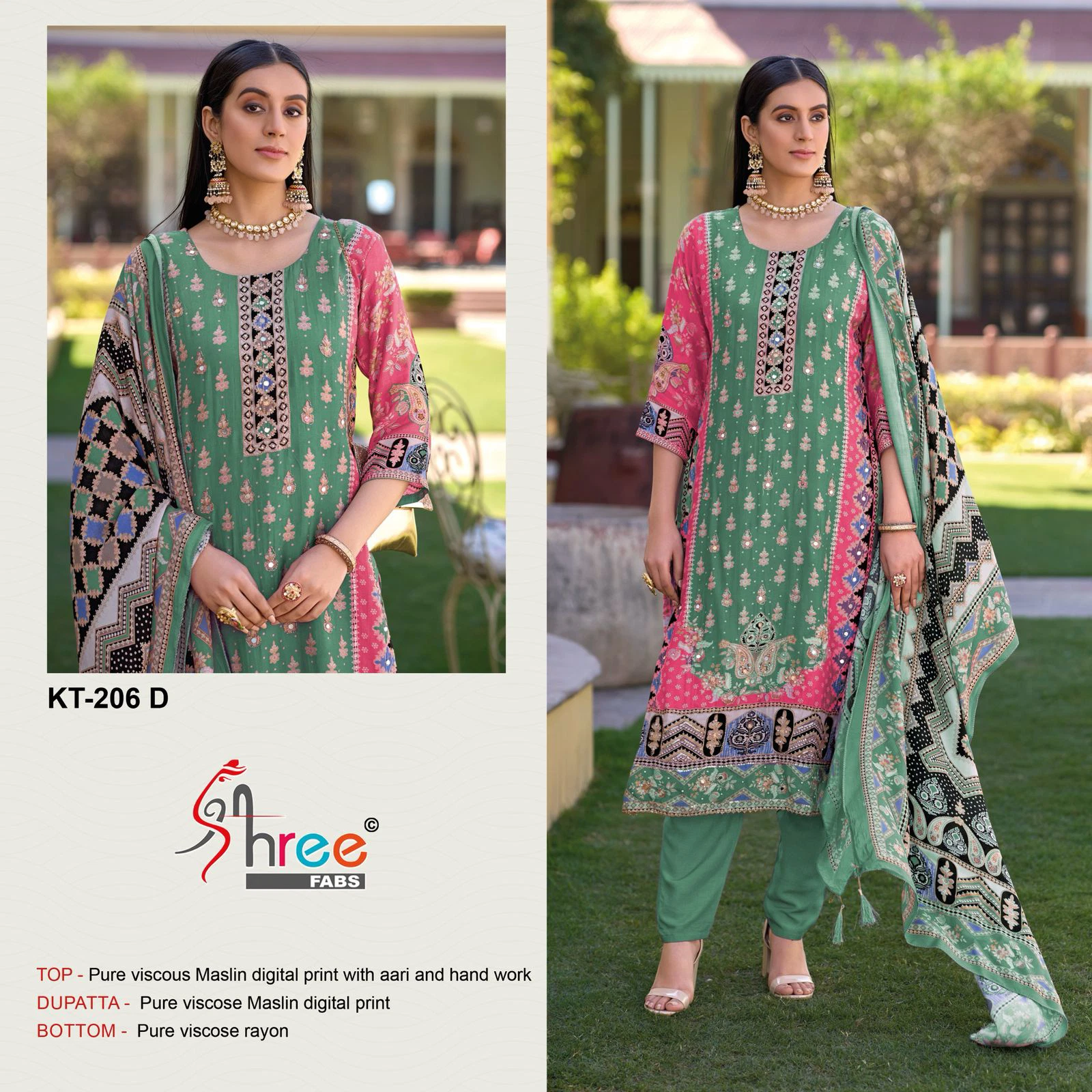 Shree Fab Pakistani Salwar Suits Kt 206 view 4