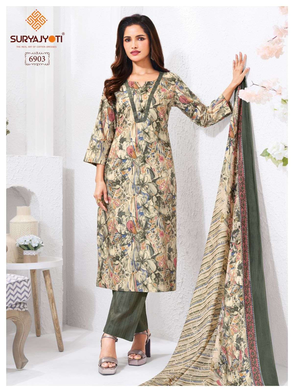 Suryajyoti Trendy Cotton vol 69 view 4