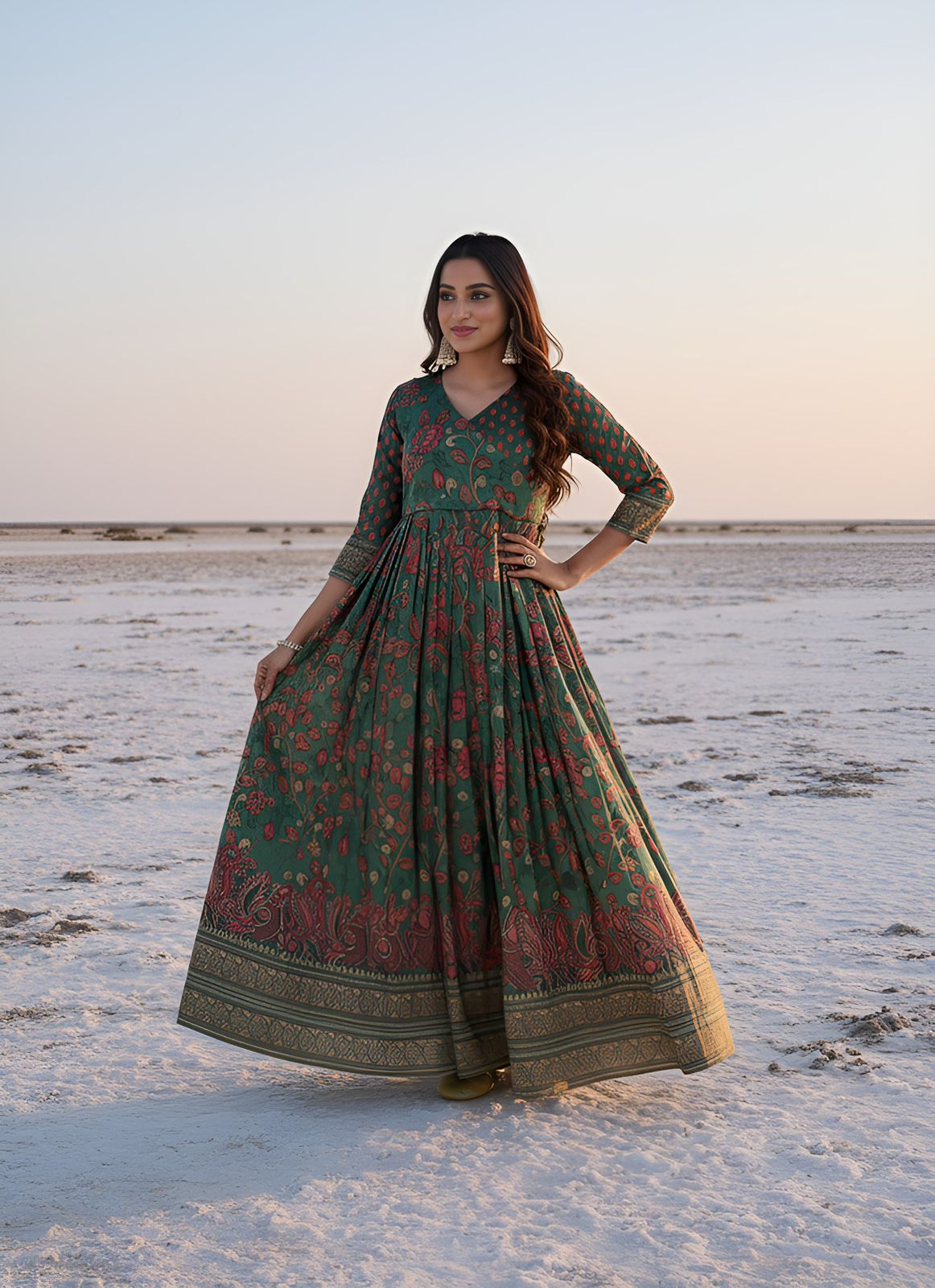 Anarkali Style Frock MR 005 view 5