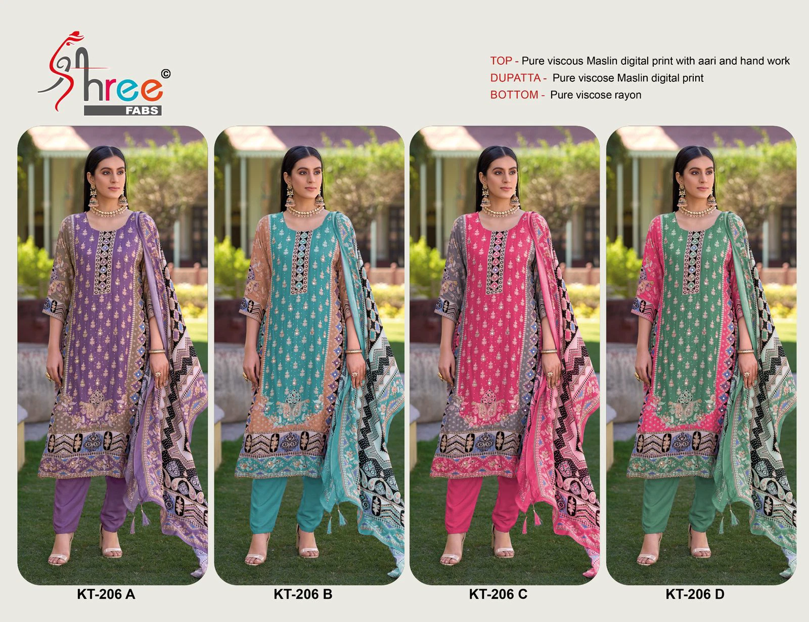 Shree Fab Pakistani Salwar Suits Kt 206 view 6