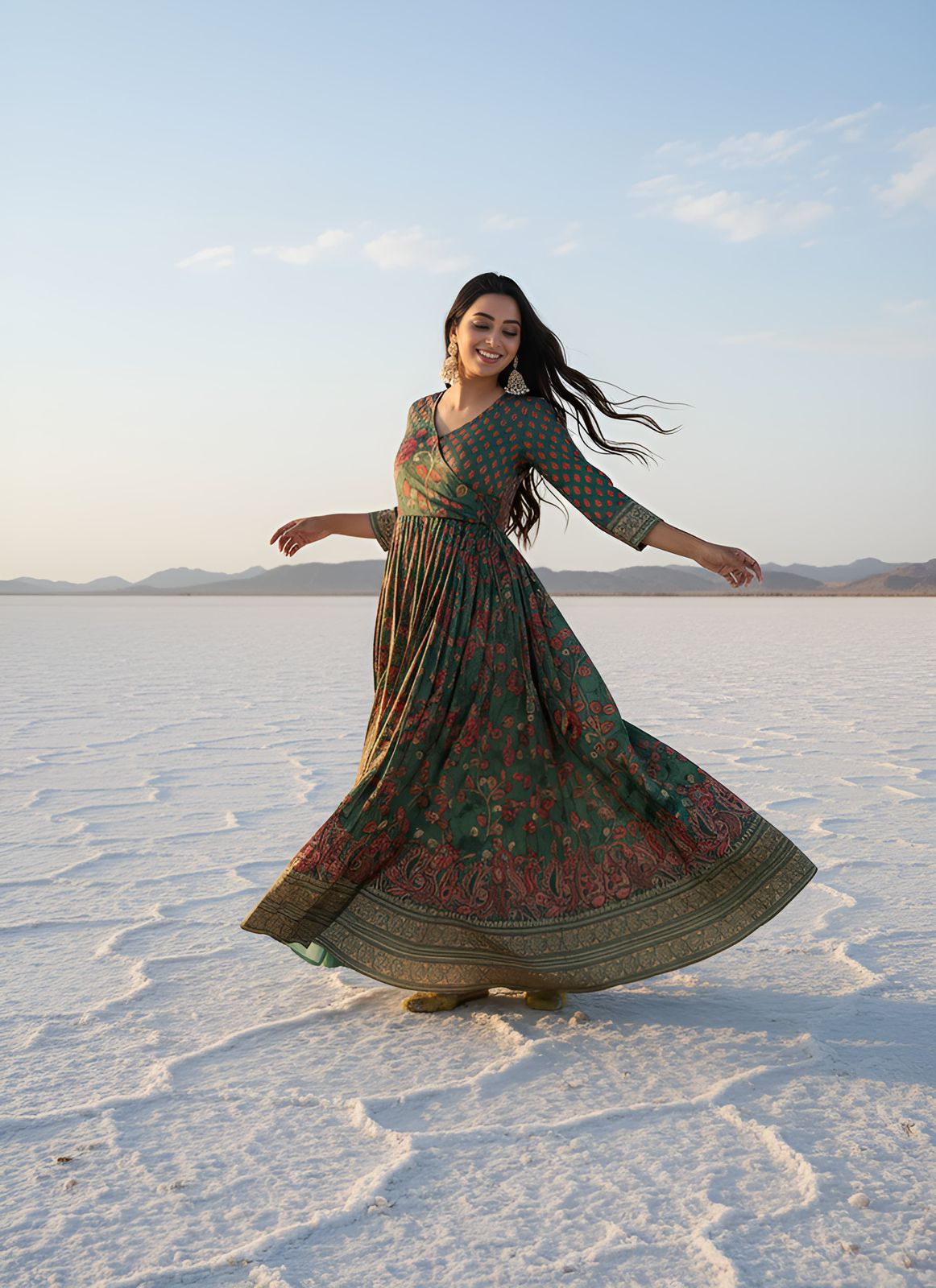 Anarkali Style Frock MR 005 view 6