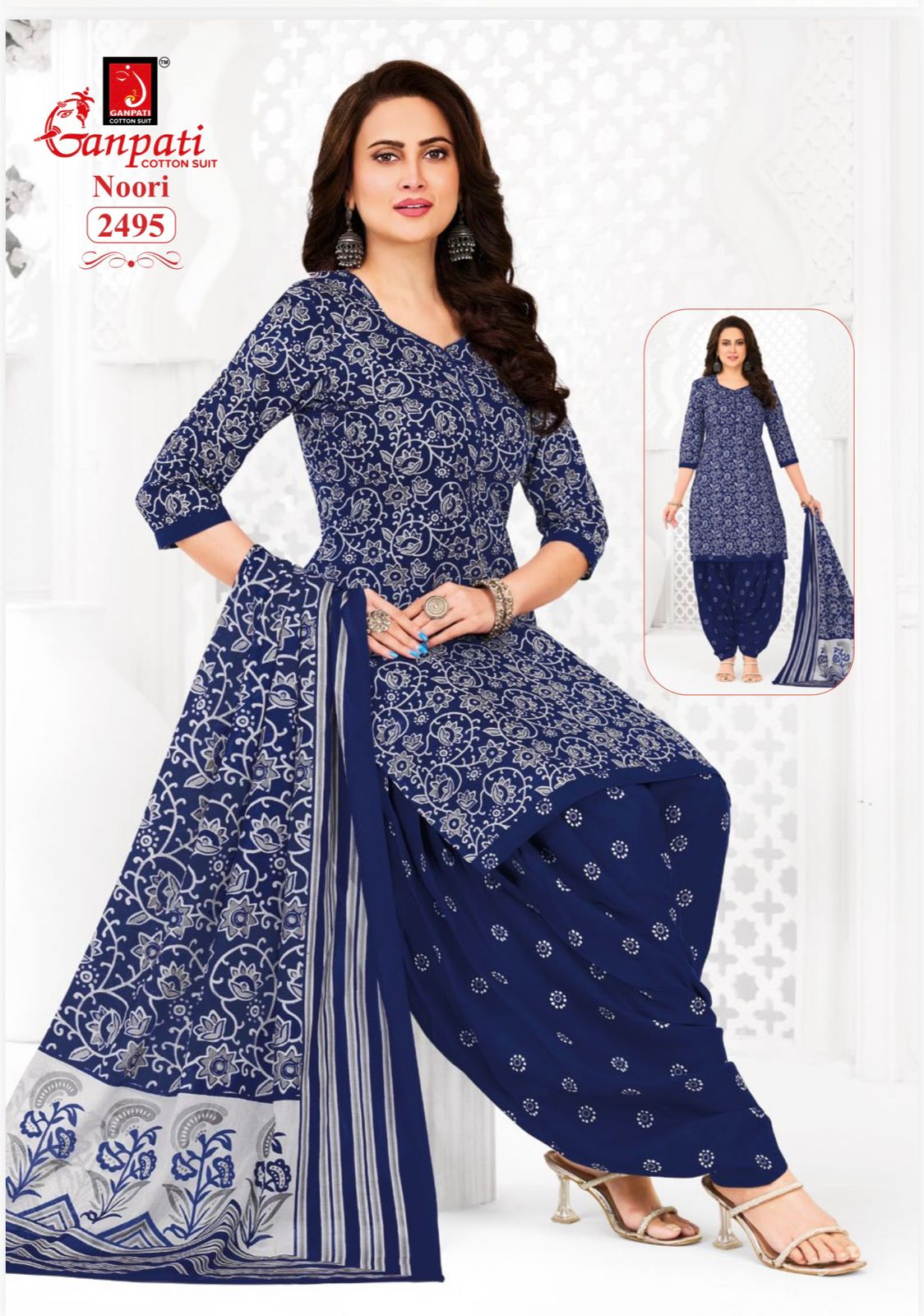 Ganpati Noori cotton 24